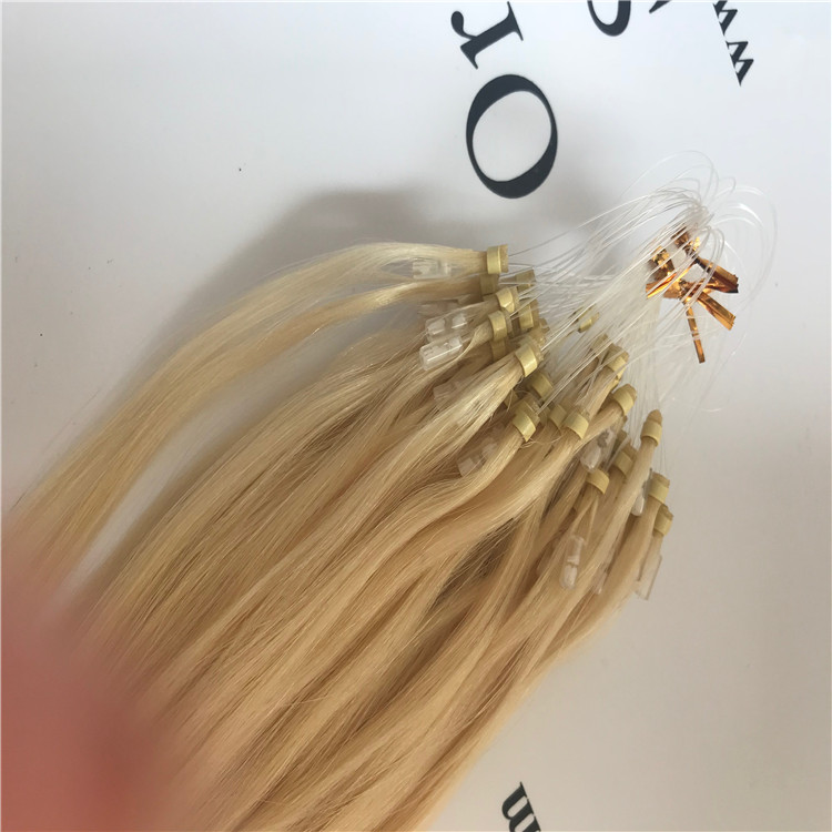 Blonde micro ring hair  H11